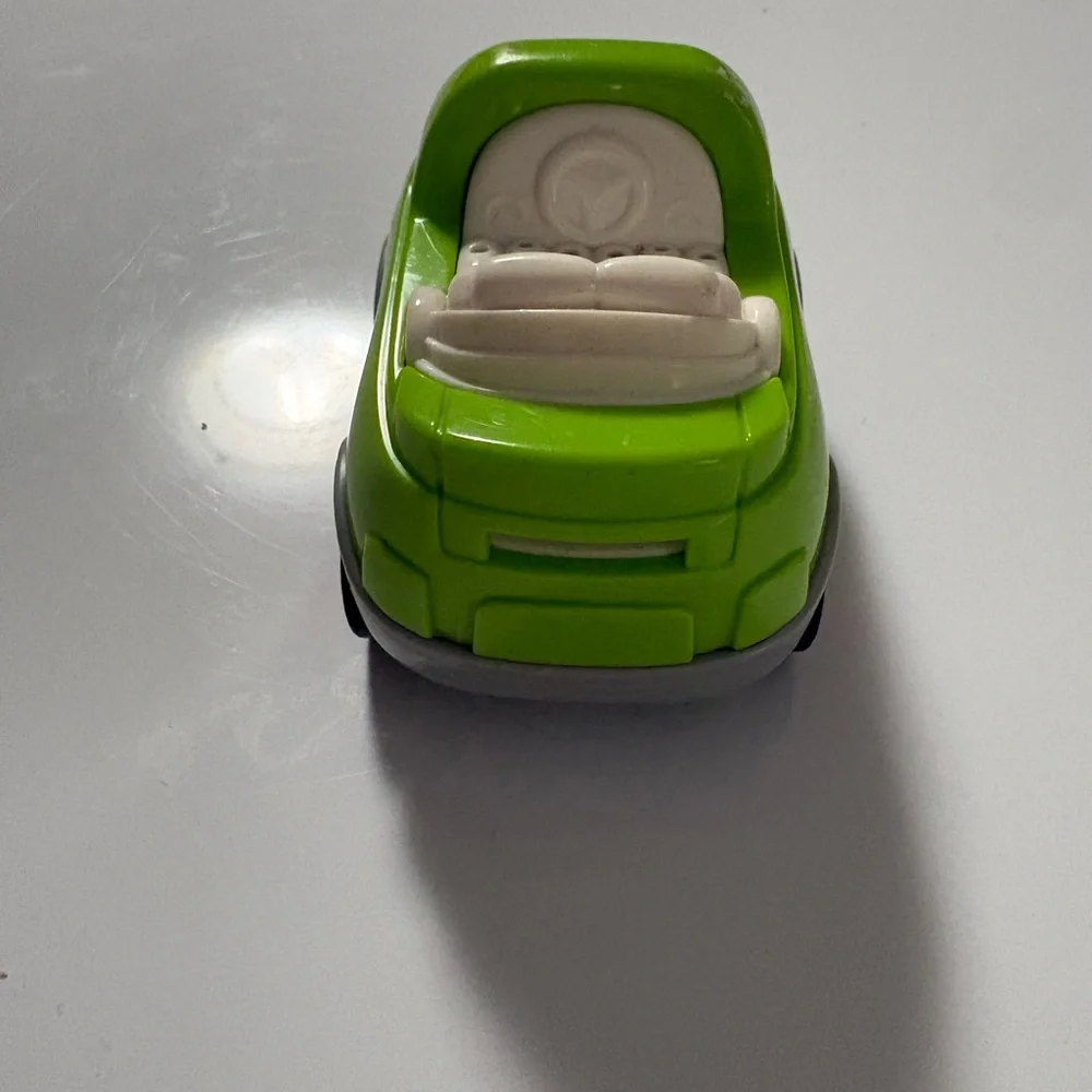 Vibrant Green Convertible Toy Car